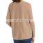 Lastest Fancy Tops Girls Long Batwing Sleeve Cashmere Pullover Sweater 2016 Women