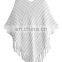fashional pretty popular soft warm ladies knit poncho