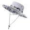 Sun Hat Boonie Cap Outdoor Hunting Fishing Hat Wide Brim Foldable Unisex Camo Bucket Hat