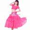 BestDance chinese dance costume Danse Du Ventre Costume set Skirt + Top bra