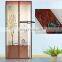 OEM&ODM Printing Magnetic screen door with top lace