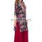 Printed short kurta with Beautiful colors and Tassals in Front for Woman