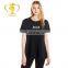 2017 hot sale new design ladies clothes t-shirt 100% cotton blouse wholesale