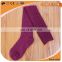 Customized Logo Top Quality 100% cotton knee high socks