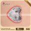 fashion custom heart shape button badge