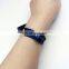 High quality custom made fabric satin ribbon wristbands for event