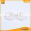 Plastic Resin White Round 4 Holes Button BP40543