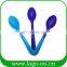 2017 Fashion Round Ice Cream Plastic Baby Spoon