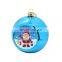 2017 Newest Sublimation Blank Christmas ornaments ball