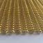 XY-A1015T BRASS SPIRAL MESH  METAL FABRICS