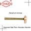 Explosion-proof Safety Non-spark Wood Handle Hammer with Round Head
