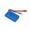 High rate 703048 20C 7.4v 800mah rc helicopter battery with connector