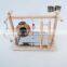 Wholesale bird toy parrot playground bird stand ladder swing