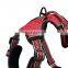 No Pull Dog outdoor Harness  Reflective dog vest harness  2 Leash Attachments and Easy Control Handle for  Dogs