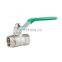 JD-293 Taizhou Plastic Handle Supply Stainless Steel Mini Ball Valve