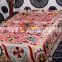 Colourful Suzani Embriodery Dupion Silk Bedspreads Handmade Suzani Modern Flower Tapestry