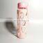 BPA free sport water bottle glass bottle with silicone sleeve
