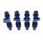 Free Shipping!Set 4PCS 12-Hole Fuel Injectors Nozzle 23250-22080 For TOYOTA 04-08 Corolla 1.8L