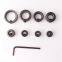 8PCS 3 To16mm Dia Woodworking Drill Bit Depth Stop Collar Ring