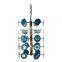 Natural Stone Bamboo Lamp Agate Slice Industrial Farmhouse Chandelier