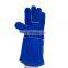 Cheap Price Leather Welding Working Gloves With Double Palm Safety Gloves For Hand Protection