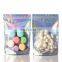 A Custom Moq 100 Edible Gummies Holographic Ziplock Child Ordo Smell Proof Custom Printed Plastic Packaging Mylar Bags