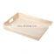 square wooden tray