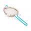 Stainless Steel Multi-functional kitchen Mesh Strainer for Powder, Strainers with Resting Ear Design Flour Filter