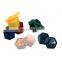 Factory direct supply popular design velvet custom ring boxes jewellery packaging
