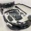 Runde Carbon Fiber Front Bumper Rear Bumper Side Skirt Spoiler Hood For Mclaren 540C 570S Upgrade 600LT Style Body Kit