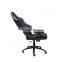 Black PVC racing style no hole gaming chair