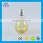 Colorful light bulb shaped clear glass juice bottle glass beverage bottle