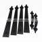 Black Hardware Carriage Accents Faux Hinges and Handle Magnetic Garage Door Hinges Handle