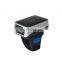 White LED Light Portable USB Interface Barcode Scanner Finger Ring Type