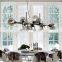 Gold LED Decor Hanging Lamp Modern Creative 8 Heads Magic Bean Pendant Lights