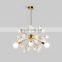 Nordic Contracted High Quality LED Pendant Light Glass Star Gold Firefly Indoor Bedroom Chandelier