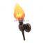 Amazon hot sell European vintage glass garden lamps waterproof outdoor landscape retro aluminum yard LED industrial wall lights