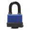 Waterproof shackle padlock brass steel padlock lock for farm door