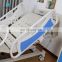 Plastic Headboard Guardrail Clinic Medical Furniture Home Care 5 Function Electric Hospital Nursing Bed for ICU Patients