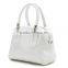 Smooth leather bright PU handbag