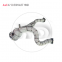 HMD Exhaust System High Flow Performance Downpipe for Audi A6 A7 C8 3.0T Car Accessories With Catalytic Header whatsapp008613189999301
