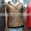 New style High Quality Brown leather jacket Fit short motorbike Fashion Biker men Leather Jacket