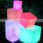 remote control battery powered rgb color changing illuminated led light cube for pool led chairs outdoor bar chairs led stools