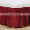Amazon Hotsale Easy Fit Wrap Around Elastic America Style Bed Cover Skirt Bed Skirts For Home