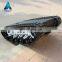 AVT-12T Rubber Wheel Robot Chassis Track Tank Chassis