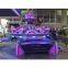 Zhongshan Tai Le play children's indoor and outdoor mechanical class glass steel 8 seat space flying saucer rotating drift play equipment shooting strafing game