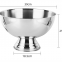 Large Champagne Ice Bowl Stainless Steel Bar Beer Wine Bottle Cooler Party Ice Bucket