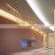 Creative design colorful hotel decor glass chandeliers hand blown glass tube chandelier
