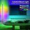 Hot Sale 1.65m APP Led Corner Floor Lamp Remote Control Music Rhythm Decorative Room vibe Corner Lamp RGB Floor Lamp