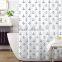 Shower Curtain marline knot printed, hot sale classic bathroom waterproof curtain